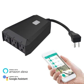 Intelligent outdoor waterproof socket intelligent home Alexa echo intelligent voice timing socket waterproof
Intelligent outdoor waterproof socket intelligent home Alexa echo intelligent voice timing socket waterproof