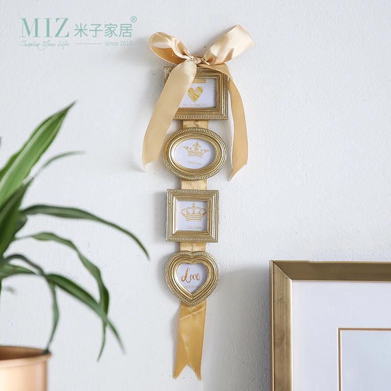 Miz Photo Frame Hanging Picture Frame Set 4 Boxes Photo Frames Wall Mounted Home Decoration Accessories Gold Color Frame
Miz Photo Frame Hanging Picture Frame Set 4 Boxes Photo Frames Wall Mounted Home Decoration Accessories Gold Color Frame