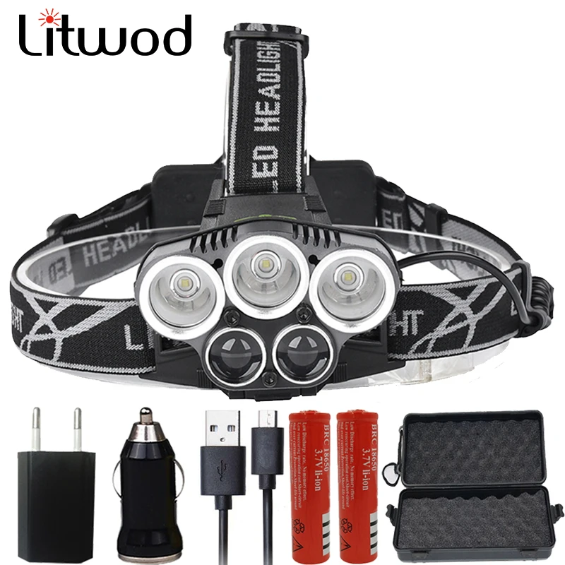 Litwod Z202309A 15000lm Led Head Lamp 3T6+2LST Alu-alloy Body Headlamp Headlight 6 Mode Head Light Torch for hunting comping 
Litwod Z202309A 15000lm Led Head Lamp 3T6+2LST Alu-alloy Body Headlamp Headlight 6 Mode Head Light Torch for hunting comping