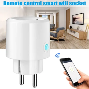 Home WiFi Smart Power Socket Remote Control Wireless Timer Switch Outlet EU Plug UY8
Home WiFi Smart Power Socket Remote Control Wireless Timer Switch Outlet EU Plug UY8