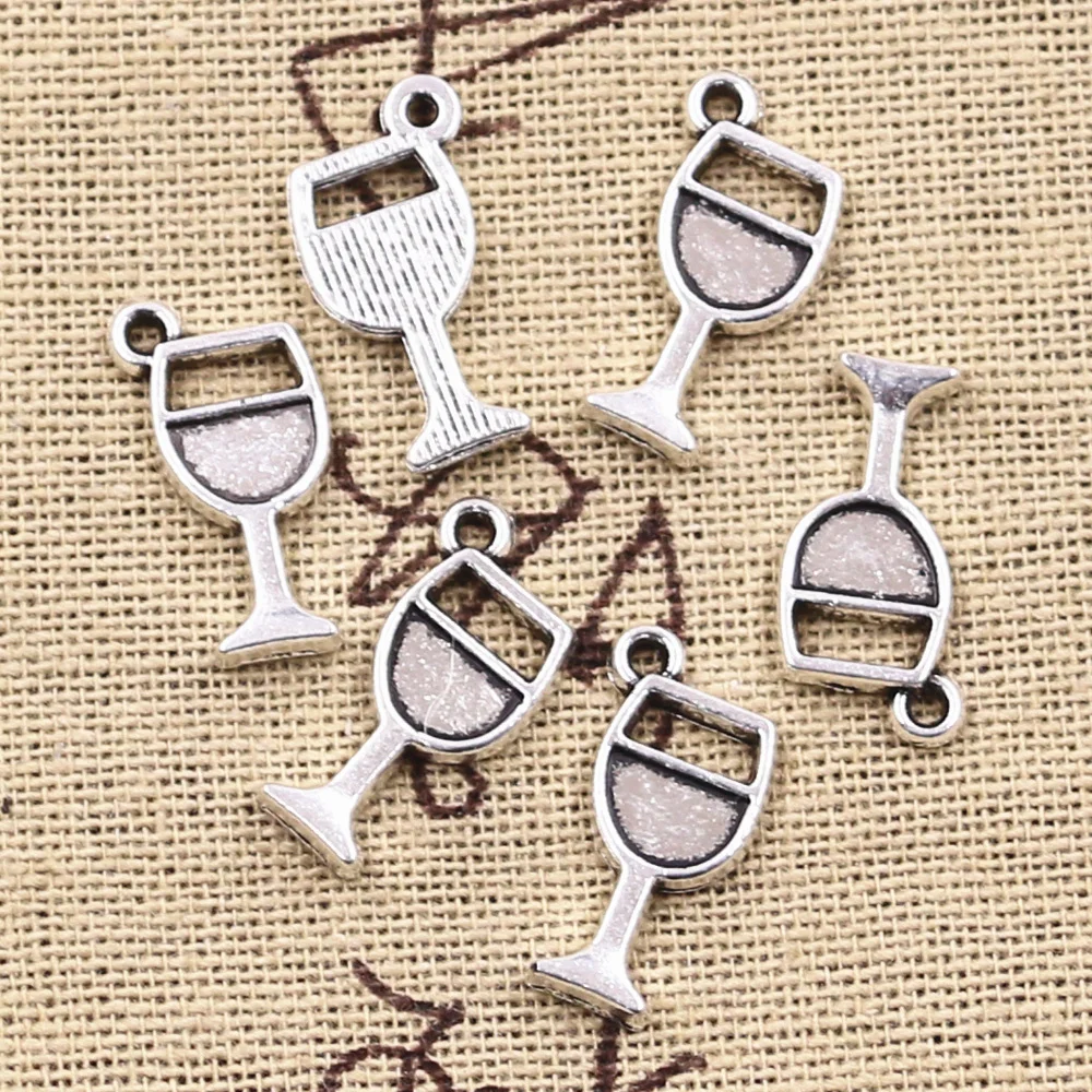 12pcs Charms wineglass wine glass 18x9mm Antique Silver Plated Pendants Making DIY Handmade Tibetan Silver Finding Jewelry
12pcs Charms wineglass wine glass 18x9mm Antique Silver Plated Pendants Making DIY Handmade Tibetan Silver Finding Jewelry