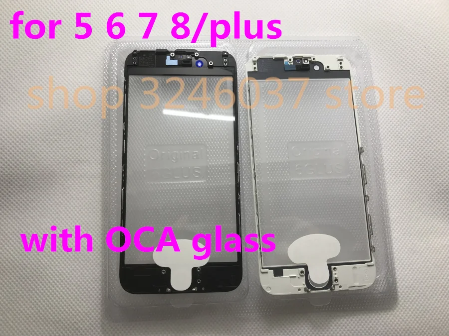 Original Cold Press LCD Front Glass Bezel Frame OCA Film Assembly For iPhone 7 7G plus 8 8plus plus 5 5s 5c Refurbish
Original Cold Press LCD Front Glass Bezel Frame OCA Film Assembly For iPhone 7 7G plus 8 8plus plus 5 5s 5c Refurbish