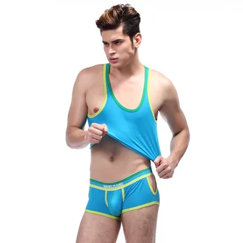 Men's Underwear Wholesale Cotton Side Hollow Sexy Low Rise Boxer Shorts 1015PJ (excluding Vest)
Men's Underwear Wholesale Cotton Side Hollow Sexy Low Rise Boxer Shorts 1015PJ (excluding Vest)