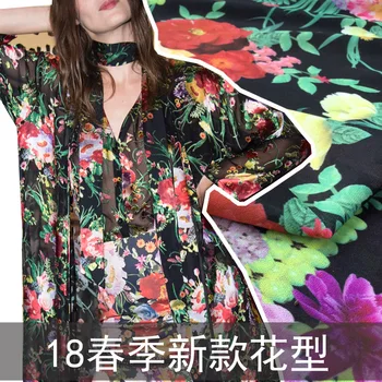 Europe and the United States with the same pattern georgette digital printing cloth spring and summer new women's fashion fabric
Europe and the United States with the same pattern georgette digital printing cloth spring and summer new women's fashion fabric