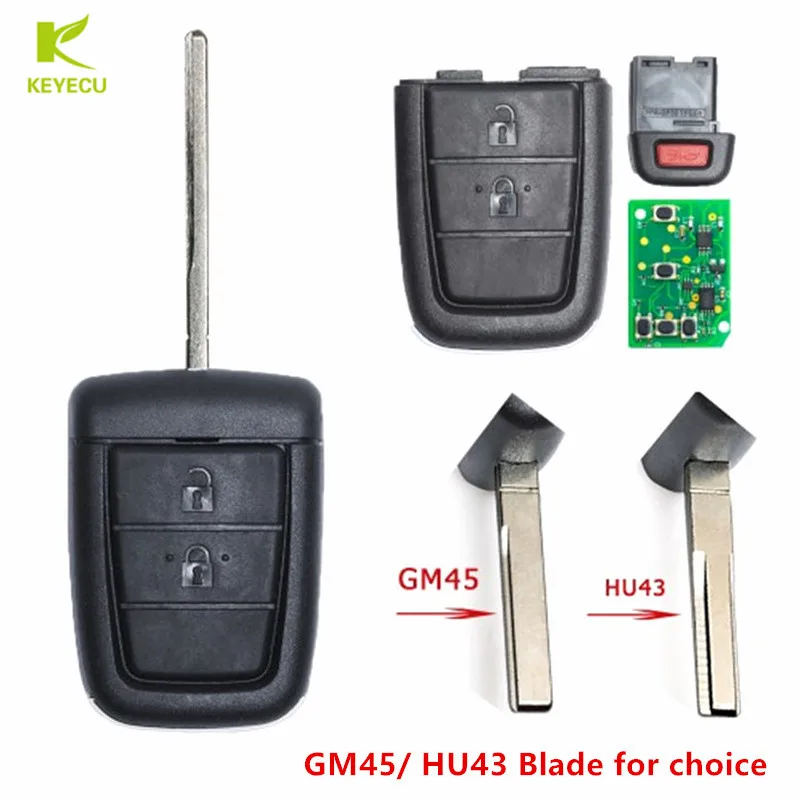 KEYECU Replacement New 2+1 Button Remote Key Fob 315MHz/433MHz ID46 Chip for Holden Commodore VE 2006-2013
KEYECU Replacement New 2+1 Button Remote Key Fob 315MHz/433MHz ID46 Chip for Holden Commodore VE 2006-2013