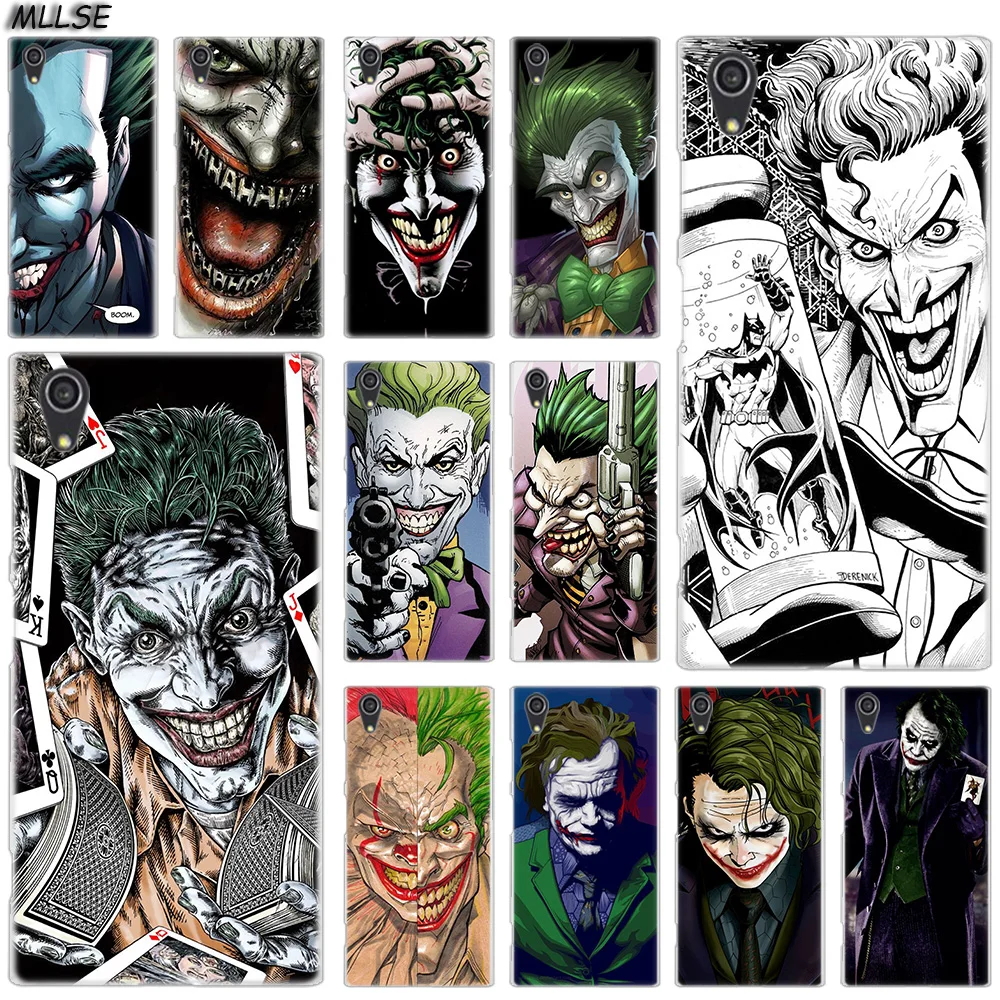 MLLSE Clown Joker Fashion Case Cover for Sony Xperia M4Aqua M5 E5 X XA XA1 XA2 Plus XA3 XZ XZ1 XZ2 Compact Z5 L1 L2 L3 Hot
MLLSE Clown Joker Fashion Case Cover for Sony Xperia M4Aqua M5 E5 X XA XA1 XA2 Plus XA3 XZ XZ1 XZ2 Compact Z5 L1 L2 L3 Hot