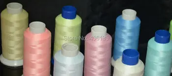 KingClouds Christmas hot selling 8cones 150D/2 polyester in the dark thread + 2pcs metallic embroidery thread with free shipping
KingClouds Christmas hot selling 8cones 150D/2 polyester in the dark thread + 2pcs metallic embroidery thread with free shipping