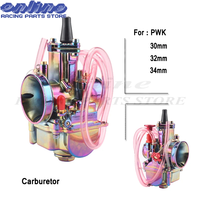 28 30 32 34mm Motorcycle PWK Carburetor Carburador Carb for 110cc - 250cc 2T 4T two stroke Engine Scooter Dirt Pit Bike colorful
28 30 32 34mm Motorcycle PWK Carburetor Carburador Carb for 110cc - 250cc 2T 4T two stroke Engine Scooter Dirt Pit Bike colorful