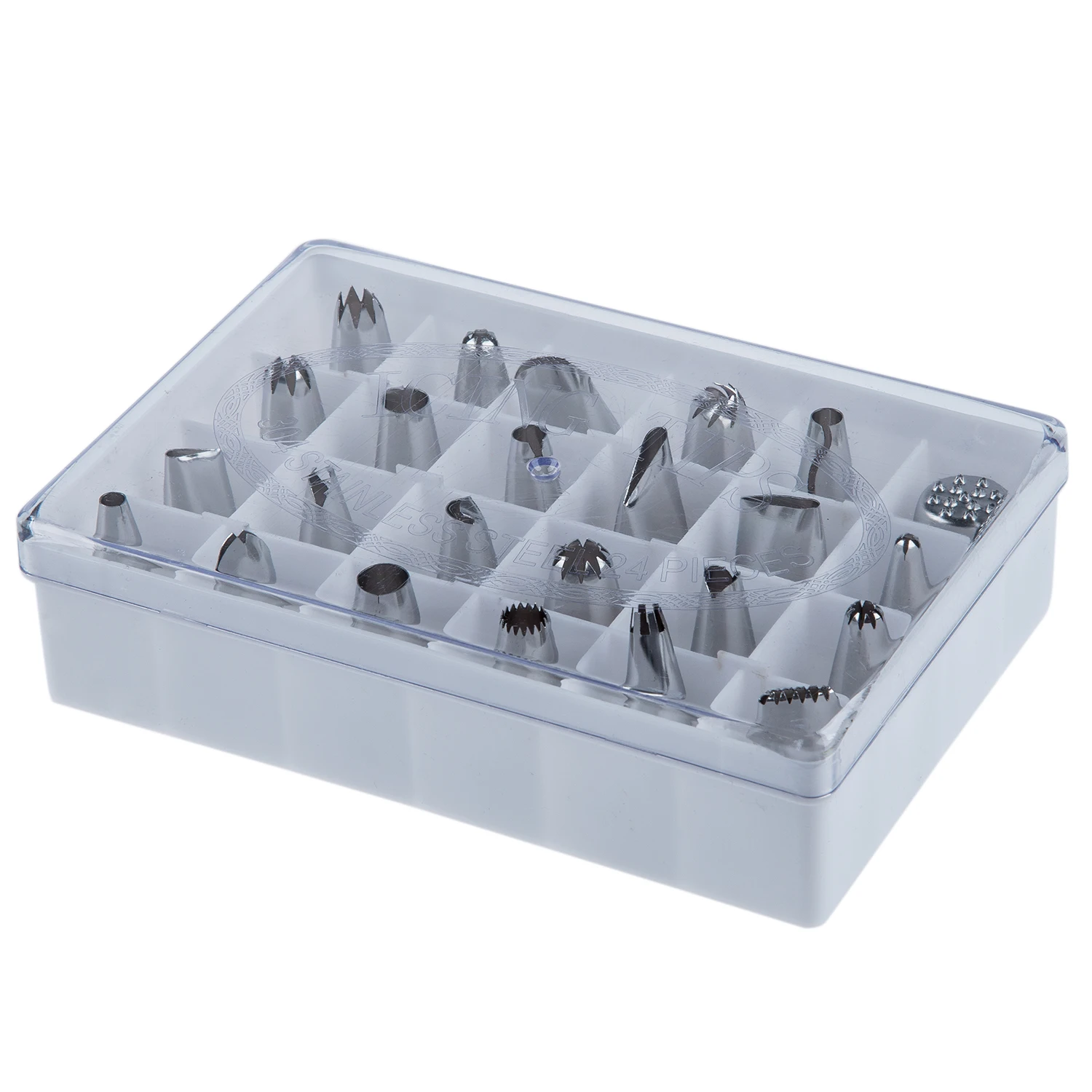 Practical 24 pcs Cream Syringe Nozzle Decorator Cake Syringe Cake Candy Decoration Tools Set
Practical 24 pcs Cream Syringe Nozzle Decorator Cake Syringe Cake Candy Decoration Tools Set
