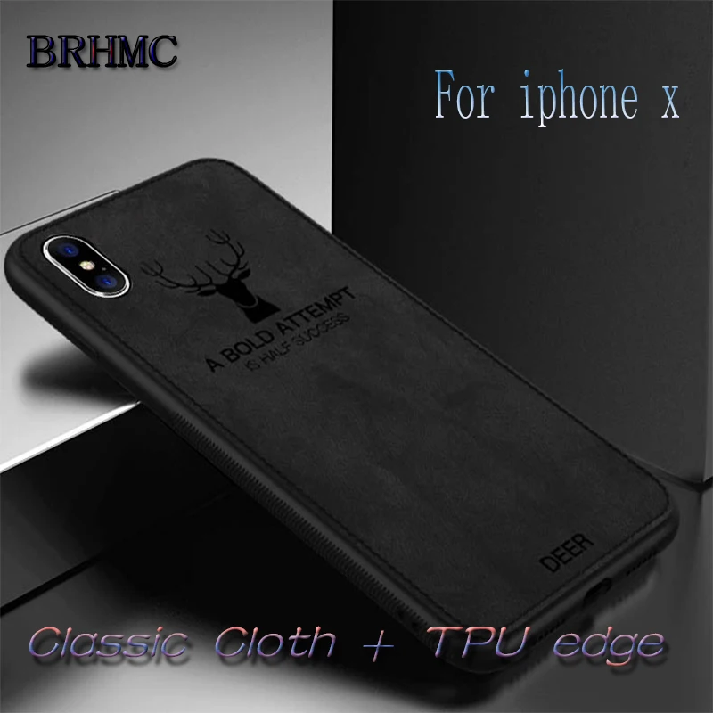 Soft TPU For iPhone X Case Cover For iPhone 8 Silicone Deer Pattern Cover For iPhone 7 8 6 6s Plus Soft Cloth Weaving Cover
Soft TPU For iPhone X Case Cover For iPhone 8 Silicone Deer Pattern Cover For iPhone 7 8 6 6s Plus Soft Cloth Weaving Cover