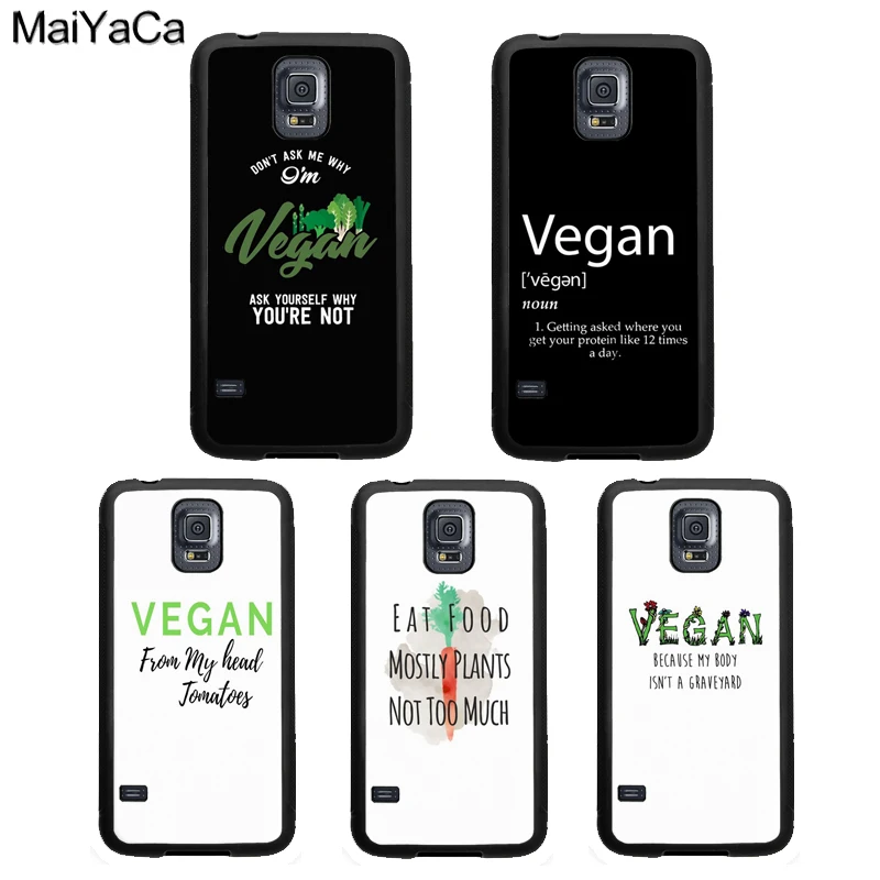 MaiYaCa Go Vegan Food Vegetarians VEGGIE Quotes Case For Samsung Galaxy S6 S7 edge S8 S9 S10 Plus Lite S5 Note 8 9 Cover Fundas
MaiYaCa Go Vegan Food Vegetarians VEGGIE Quotes Case For Samsung Galaxy S6 S7 edge S8 S9 S10 Plus Lite S5 Note 8 9 Cover Fundas