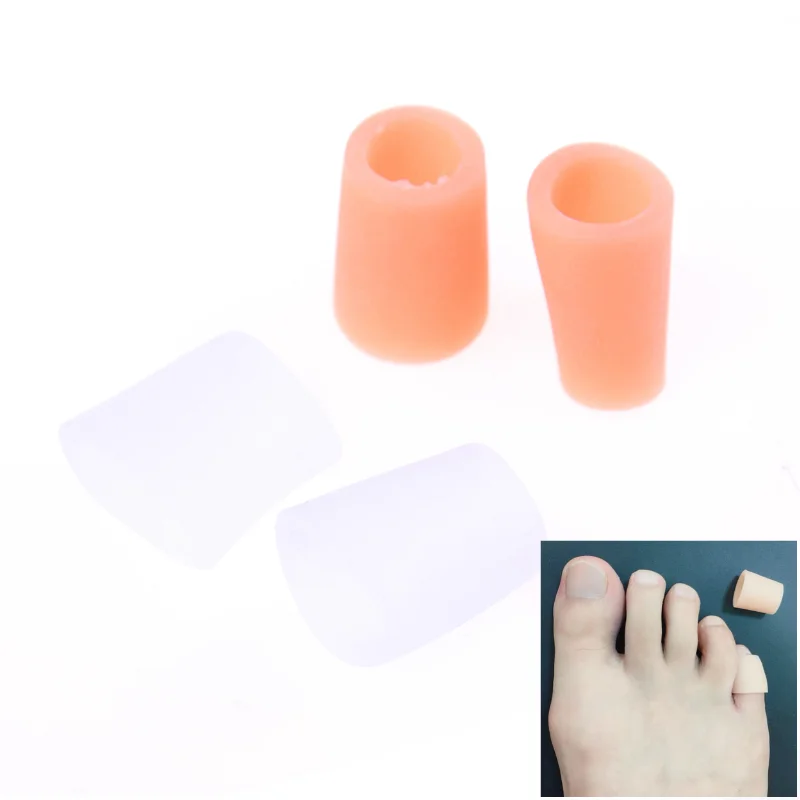 1 Pair Finger Toe Protector Silicone Gel Cover Hallux Valgus Toe Bone Valgus Corrector Foot Metatarsal Gel Protector White/Nude
1 Pair Finger Toe Protector Silicone Gel Cover Hallux Valgus Toe Bone Valgus Corrector Foot Metatarsal Gel Protector White/Nude