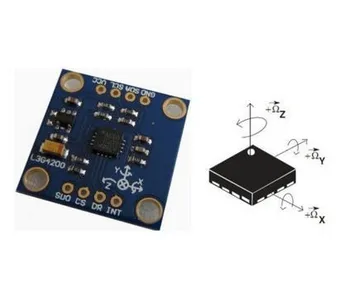 WQScosea Q8S-89 L3GD20 Replace L3G4200D Triple 3 Axis Triaxial Digital Gyroscope Sensor Angular Velocity Module 250/500/2000 dps
WQScosea Q8S-89 L3GD20 Replace L3G4200D Triple 3 Axis Triaxial Digital Gyroscope Sensor Angular Velocity Module 250/500/2000 dps