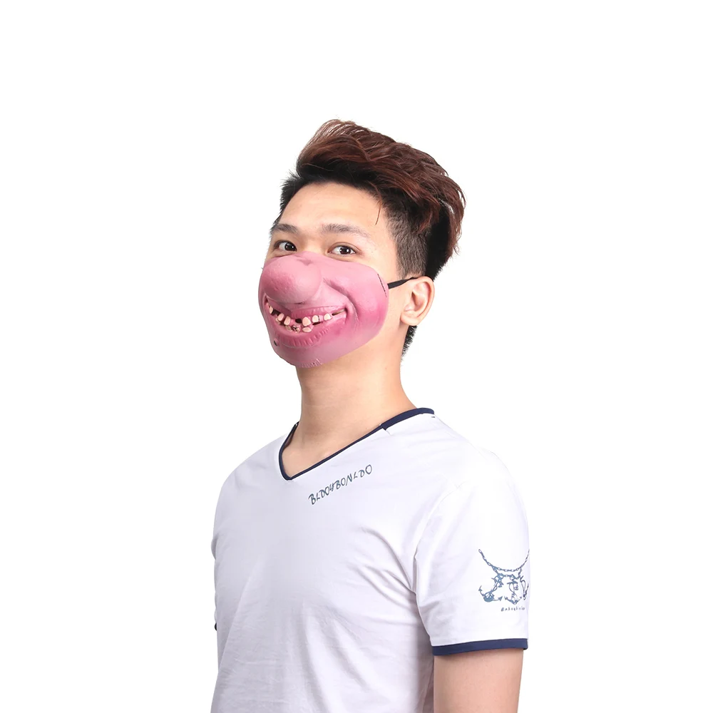 2019 Punish Funny Realistic Silicone Mask Scary Half Face Clown Latex Mask For Cosplay Costume / Halloween Party Decoration
2019 Punish Funny Realistic Silicone Mask Scary Half Face Clown Latex Mask For Cosplay Costume / Halloween Party Decoration