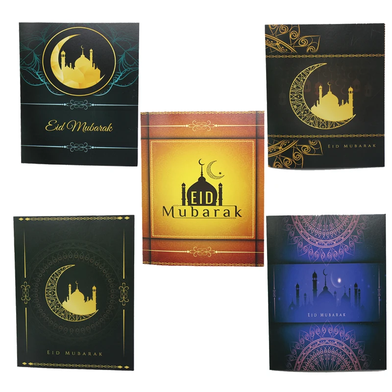 20Pcs Eid Mubarak greeting cards,Superior quality print eid invitation card,14x18cm Ramadan blessing card,Happy Eid decoration
20Pcs Eid Mubarak greeting cards,Superior quality print eid invitation card,14x18cm Ramadan blessing card,Happy Eid decoration