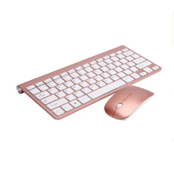 2.4Ghz Ultra-Thin Wireless Keyboard And Mouse Combo With USB Receiver Mouse Keyboard set For Apple PC WindowsXP/7/8/10(rose go
2.4Ghz Ultra-Thin Wireless Keyboard And Mouse Combo With USB Receiver Mouse Keyboard set For Apple PC WindowsXP/7/8/10(rose go