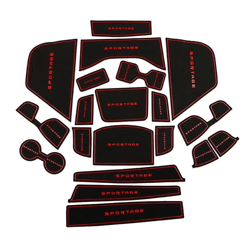 For KIA Sportage 2018-2019 Profile Rubber Door Groove Mat Anti Slip Mat Non-Slip Interior Door Mat Cup Pad 20Pcs
For KIA Sportage 2018-2019 Profile Rubber Door Groove Mat Anti Slip Mat Non-Slip Interior Door Mat Cup Pad 20Pcs
