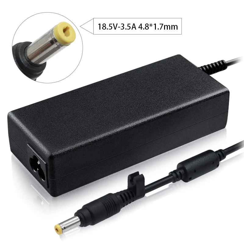 18.5V 3.5A 65W Ac Adapter Charger for HP Pavilion DV2000 DV2100 DV1000 DV1000 DV4000 DV5000 DV6000 DV8000 ZT3000 Series
18.5V 3.5A 65W Ac Adapter Charger for HP Pavilion DV2000 DV2100 DV1000 DV1000 DV4000 DV5000 DV6000 DV8000 ZT3000 Series