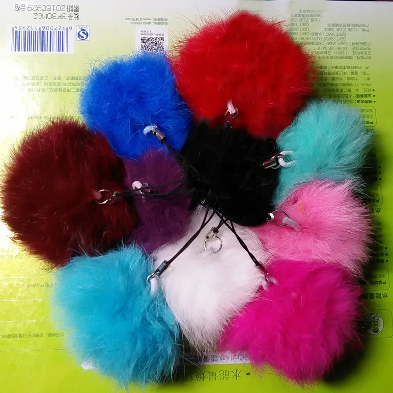 10 Color 5.5cm Fur Brand Bag Keychain Car Keyring Rabbit Fur Pompon Keychain Fur Brand Bag Charms Keychain Fur Key rings
10 Color 5.5cm Fur Brand Bag Keychain Car Keyring Rabbit Fur Pompon Keychain Fur Brand Bag Charms Keychain Fur Key rings