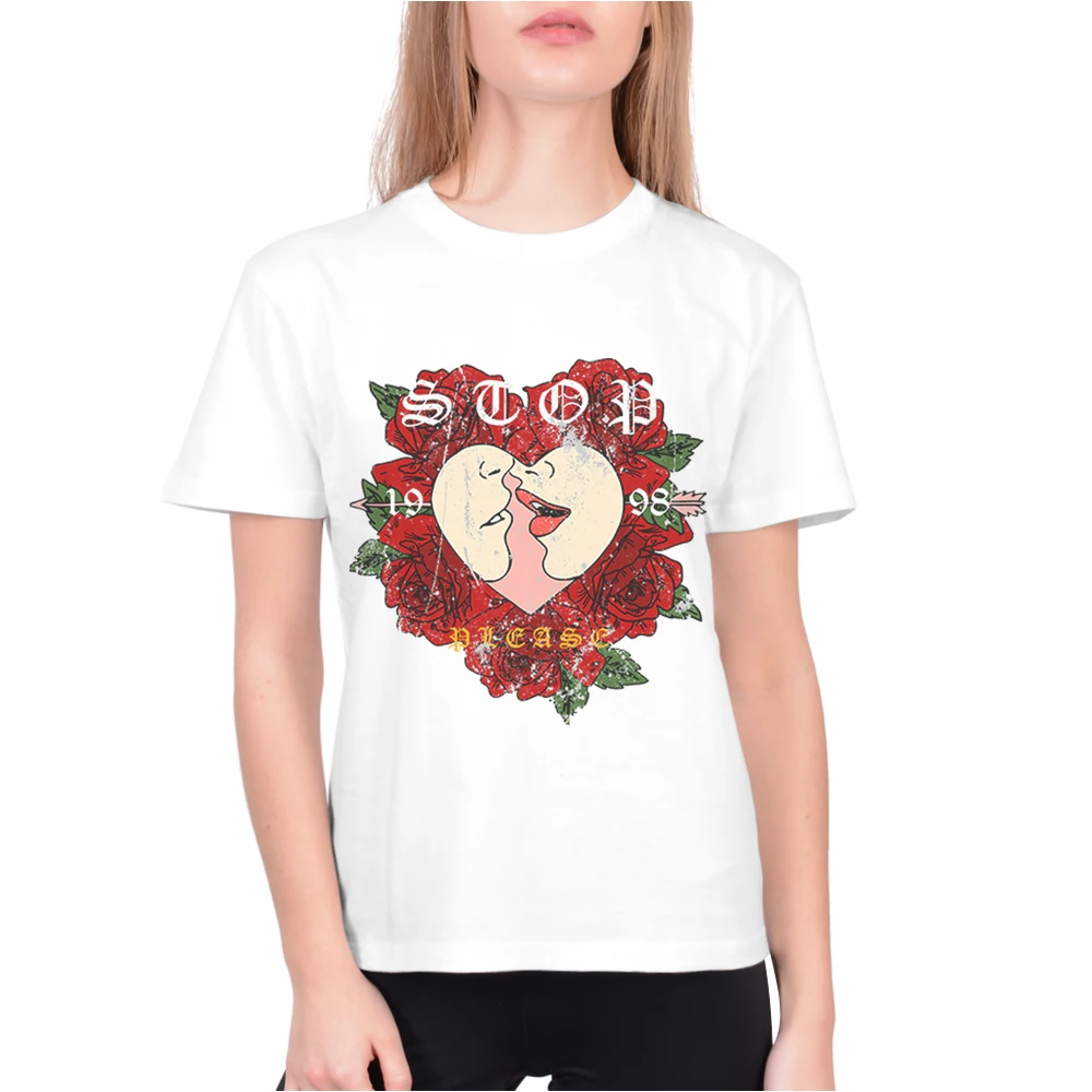 Summer Tops Woman Clothing Cute Tshirt Rose Print Tshirts Camisetas Mujer Short Sleeve Tee Shirt Femme Korean Streetwear Women
Summer Tops Woman Clothing Cute Tshirt Rose Print Tshirts Camisetas Mujer Short Sleeve Tee Shirt Femme Korean Streetwear Women