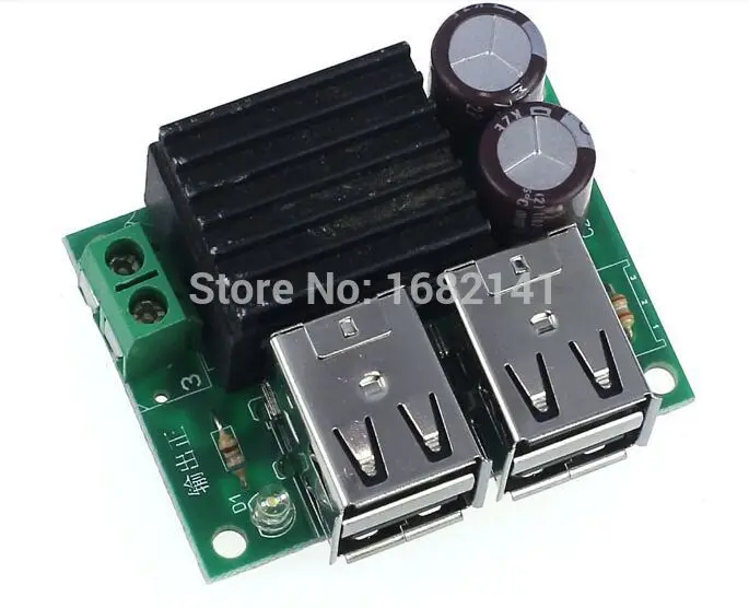 Adjustable 4 USB Car Charger Power Supply Step Down Voltage Module DC 9 -40V 12V 24V 36V to 5V 5A for Phone iPhone ipad MP5 GPS
Adjustable 4 USB Car Charger Power Supply Step Down Voltage Module DC 9 -40V 12V 24V 36V to 5V 5A for Phone iPhone ipad MP5 GPS
