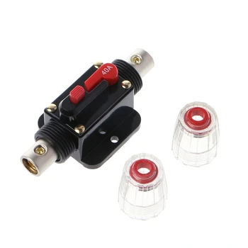 12V DC 20A-100A Car Audio Solar Energy Inline Circuit Breaker Reset Fuse Holder R06 Whosale&DropShip
12V DC 20A-100A Car Audio Solar Energy Inline Circuit Breaker Reset Fuse Holder R06 Whosale&DropShip