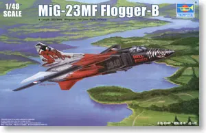 Trumpeter 1/48 scale model 02854 MiG-23MF whip B fighter
Trumpeter 1/48 scale model 02854 MiG-23MF whip B fighter