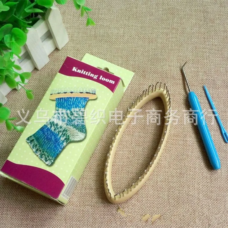 Peg Socks Wool Yarn Knitting Loom DIY Craft Wooden Weaving Tools for Sock Scarf Hat Weaver Needle Sewing Knitting Tool 
Peg Socks Wool Yarn Knitting Loom DIY Craft Wooden Weaving Tools for Sock Scarf Hat Weaver Needle Sewing Knitting Tool