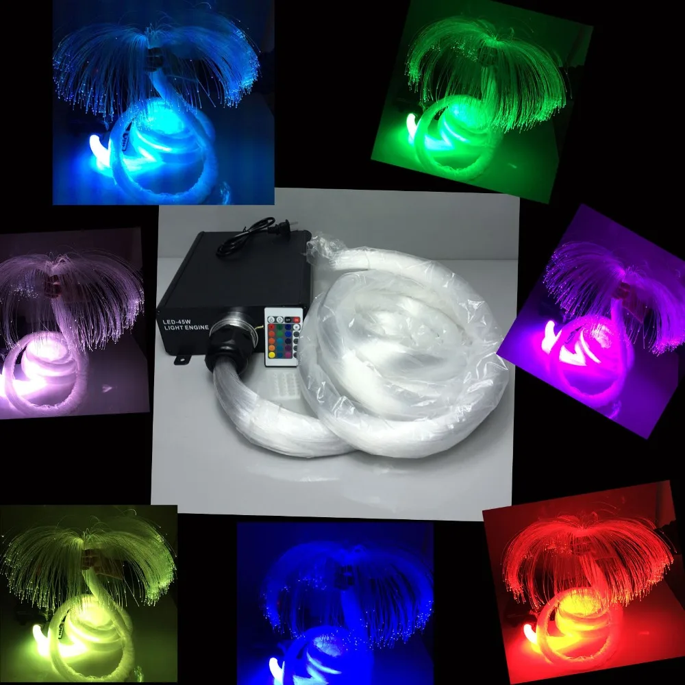 NEW 16W RGBW LED fiber optic star sky ceiling kit light 0.75mm 200pcs/300pcs/400pcs optical fiber +28 key remote
NEW 16W RGBW LED fiber optic star sky ceiling kit light 0.75mm 200pcs/300pcs/400pcs optical fiber +28 key remote