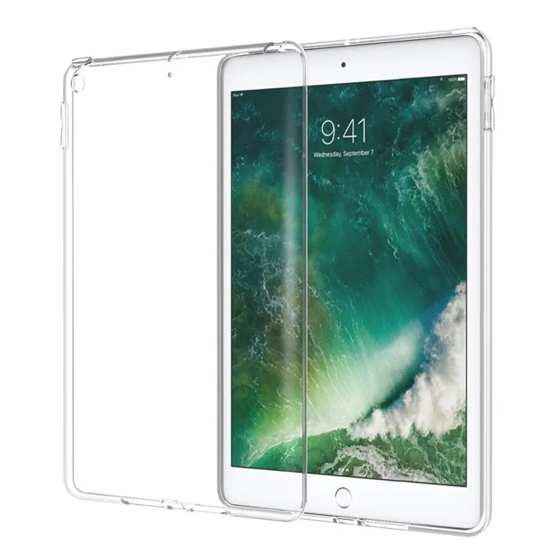 Чехол для iPad Mini 5 2019 прозрачный мягкий гелевый силиконовый чехол из ТПУ защитный