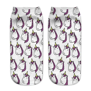 Harajuku 3D Print Unicorn Horse Socks Women Kawaii Ankle Licorne Chaussette Femme Calcetines Mujer Cute Art Socks Summer Meias
Harajuku 3D Print Unicorn Horse Socks Women Kawaii Ankle Licorne Chaussette Femme Calcetines Mujer Cute Art Socks Summer Meias