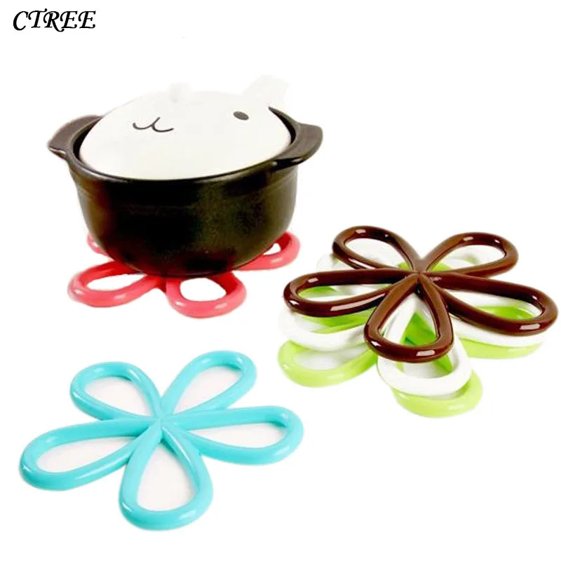 CTREE 1 Pcs Home Table Decoration Cup Coaster Sets Special New Creative Flower Shaped Silicone Cup Coaster Coffee Placemat C606
CTREE 1 Pcs Home Table Decoration Cup Coaster Sets Special New Creative Flower Shaped Silicone Cup Coaster Coffee Placemat C606