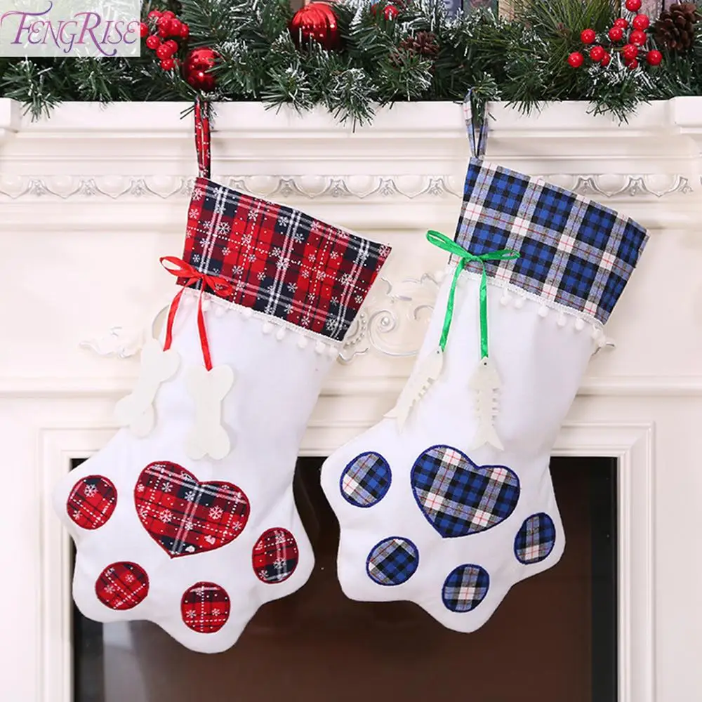 FENGRISE Christmas Stockings Decorations For Home Pet Dog Paw Christmas Gift Bags 2019 Navidad Xmas Tree Ornaments New Year 2020
FENGRISE Christmas Stockings Decorations For Home Pet Dog Paw Christmas Gift Bags 2019 Navidad Xmas Tree Ornaments New Year 2020