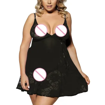 Summer Sexy Sleepwear Women Ladies Lingerie Sleepwear Women Plus Size Lace Bow Underwear Night Dress Erotic Lingerie Night Gown
Summer Sexy Sleepwear Women Ladies Lingerie Sleepwear Women Plus Size Lace Bow Underwear Night Dress Erotic Lingerie Night Gown