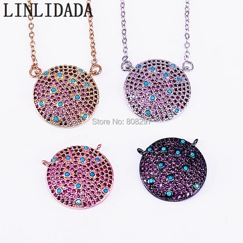 Unique Design 8Pcs Trendy Micro Pave CZ Zirconia Round Pendants Necklaces for Women Jewelry Top Quality
Unique Design 8Pcs Trendy Micro Pave CZ Zirconia Round Pendants Necklaces for Women Jewelry Top Quality