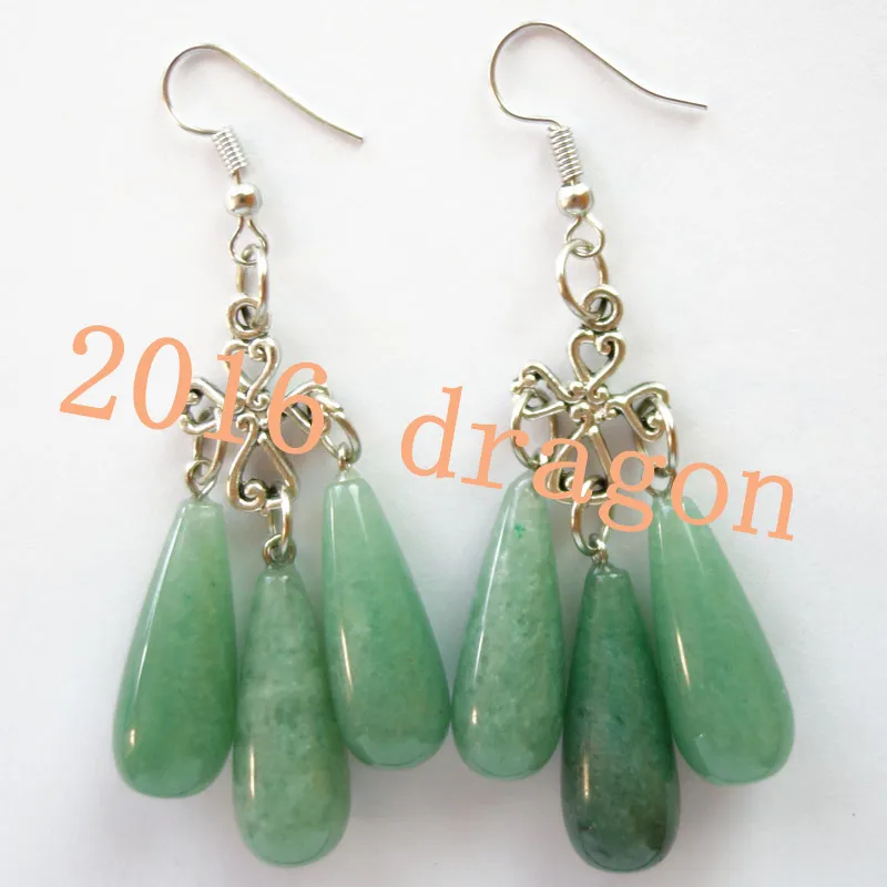 YUTENG Tibetan Silver Cross & Green Aventurine Teardrop Dangle Drop Earrings KL08
YUTENG Tibetan Silver Cross & Green Aventurine Teardrop Dangle Drop Earrings KL08