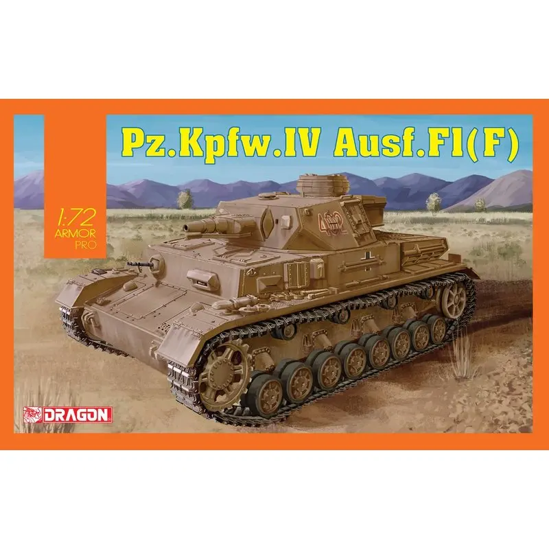Фото DRAGON 7560 1/72 Pz.Kpfw.IV Ausf.F1(F) - Scale model Kit | Игрушки и хобби