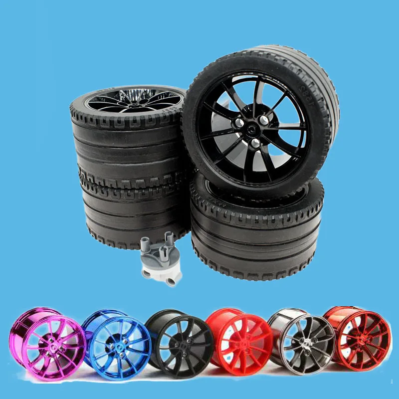 2Pcs/Lot Technic Wheel Decool 3368 20001 Car Tyre 81.6*44mm ZR 23799+23800 Fit For 42056 MOC Brick Car Blocks DIY Toys
2Pcs/Lot Technic Wheel Decool 3368 20001 Car Tyre 81.6*44mm ZR 23799+23800 Fit For 42056 MOC Brick Car Blocks DIY Toys