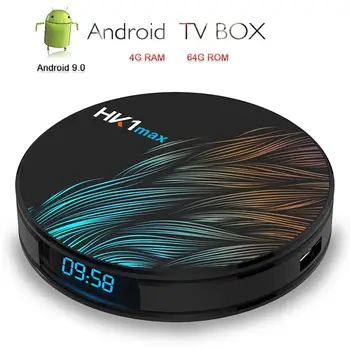 Satxtrem Android TV Box HK1 Max Smart TV 4K Android 9.0 RK3328 Quad-Core Set Top Box Google Assistant 4G 64G WiFi 2.4G/5G BT 5.0 
Satxtrem Android TV Box HK1 Max Smart TV 4K Android 9.0 RK3328 Quad-Core Set Top Box Google Assistant 4G 64G WiFi 2.4G/5G BT 5.0