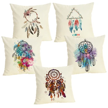 New Home Decor Dream Catcher Series Cushion Cover Linen Pillowcase Decorative Throw Pillow Cover for Sofa 45X45 Sofa Cushion
New Home Decor Dream Catcher Series Cushion Cover Linen Pillowcase Decorative Throw Pillow Cover for Sofa 45X45 Sofa Cushion