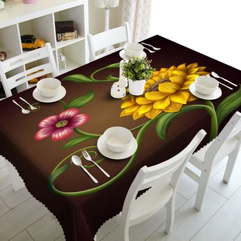 Tropical Singular Flower Pattern 3d Tablecloth Polyester Cotton Waterproof Rectangular and Round Table cloth for Wedding Banquet
Tropical Singular Flower Pattern 3d Tablecloth Polyester Cotton Waterproof Rectangular and Round Table cloth for Wedding Banquet