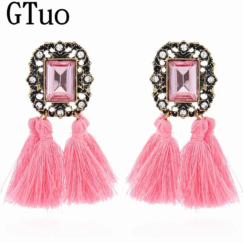 NEW Boho Oorbellen Red Long Silk Fabric Tassel Earrings For Women Party Vintage Gem Dangle Drop Earring Jewelry Swings Earring
NEW Boho Oorbellen Red Long Silk Fabric Tassel Earrings For Women Party Vintage Gem Dangle Drop Earring Jewelry Swings Earring