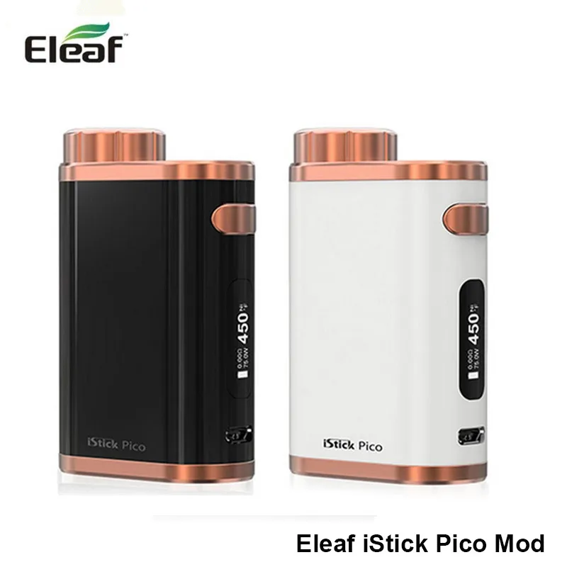 Original Eleaf ISTICK PICO Mod 75W Firmware Upgradeable TC Mod 510 ego thread Eleaf E-Cigarette ISTICK PICO Mod vs VT75 Mod
Original Eleaf ISTICK PICO Mod 75W Firmware Upgradeable TC Mod 510 ego thread Eleaf E-Cigarette ISTICK PICO Mod vs VT75 Mod