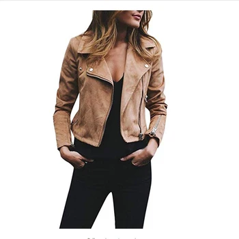 Wipalo Women Autumn Winter Lapel Diagonal Zipper Faux Suede Short Jackets Ladies Streetwear New Fashion Solid Jackets Coat 2019
Wipalo Women Autumn Winter Lapel Diagonal Zipper Faux Suede Short Jackets Ladies Streetwear New Fashion Solid Jackets Coat 2019
