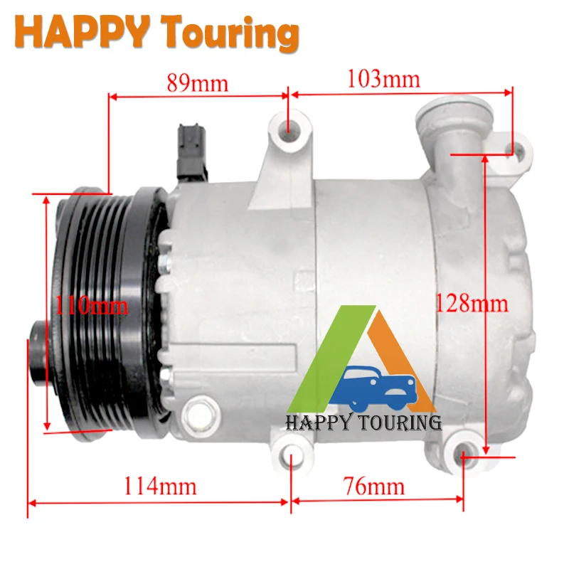 For Ford focus air conditioning compressor VOLVO 3M5H19D649AC 3M5H19D649EC 3M5H19D649ED 6M5H19D629AB 6M5H19D629AC 1333040 VS16
For Ford focus air conditioning compressor VOLVO 3M5H19D649AC 3M5H19D649EC 3M5H19D649ED 6M5H19D629AB 6M5H19D629AC 1333040 VS16