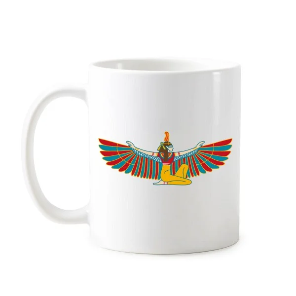 Ancient Egypt Abstract Decorative Pattern Sacrifice Flying Goddess Pattern Mug White Pottery Cup Milk Coffee With Handles 350 ml
Ancient Egypt Abstract Decorative Pattern Sacrifice Flying Goddess Pattern Mug White Pottery Cup Milk Coffee With Handles 350 ml