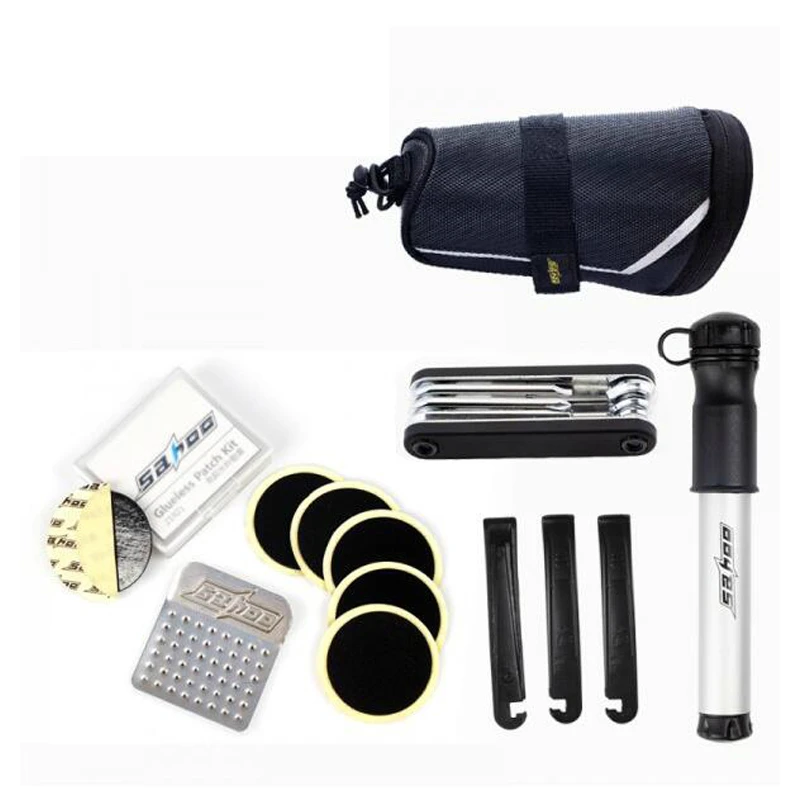 SAHOO Multifunction Tools Cycling Tire Repair Kits Bicycle Rear Tail Bag Tools Kit Road Bike mtb Fixie Equipment
SAHOO Multifunction Tools Cycling Tire Repair Kits Bicycle Rear Tail Bag Tools Kit Road Bike mtb Fixie Equipment