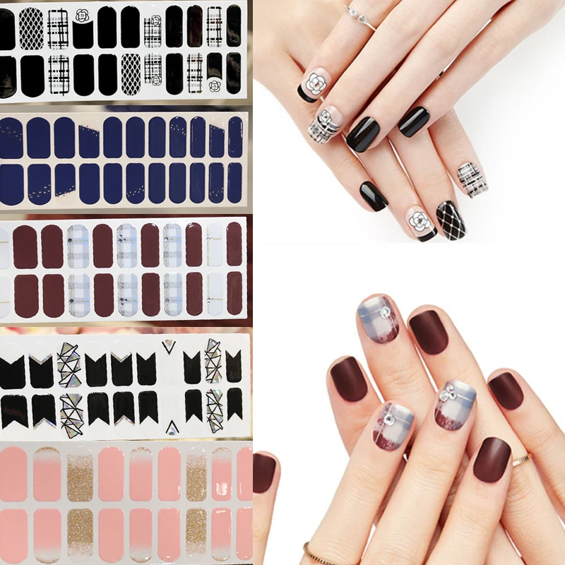 5Sheets/Set Nail Art Full Polish Foils Eco-friendly Adhesive Stickers Transfer Tips 3D Waterproof Nail Stickers Manicure Salon
5Sheets/Set Nail Art Full Polish Foils Eco-friendly Adhesive Stickers Transfer Tips 3D Waterproof Nail Stickers Manicure Salon