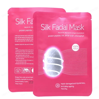 30ml Natural Silk Deep Sea Fish Collagen Micro-molecule Anti-wrinkle Anti-aging Hydrating Moisturizing Silk Facial Mask
30ml Natural Silk Deep Sea Fish Collagen Micro-molecule Anti-wrinkle Anti-aging Hydrating Moisturizing Silk Facial Mask