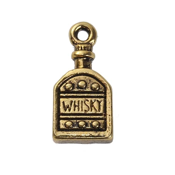 DoreenBeads Zinc Based Alloy 3D Charms Bottle Gold Tone Antique Gold Color Message DIY Findings 18mm( 6/8") x 9mm( 3/8"), 10 PCs
DoreenBeads Zinc Based Alloy 3D Charms Bottle Gold Tone Antique Gold Color Message DIY Findings 18mm( 6/8") x 9mm( 3/8"), 10 PCs
